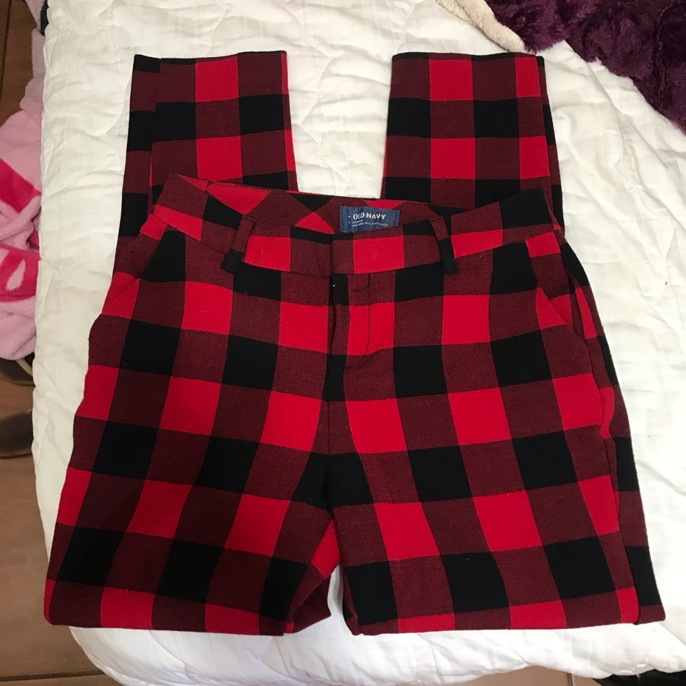 plaid pants